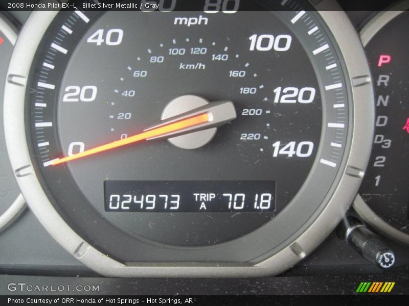 Billet Silver Metallic / Gray 2008 Honda Pilot EX-L