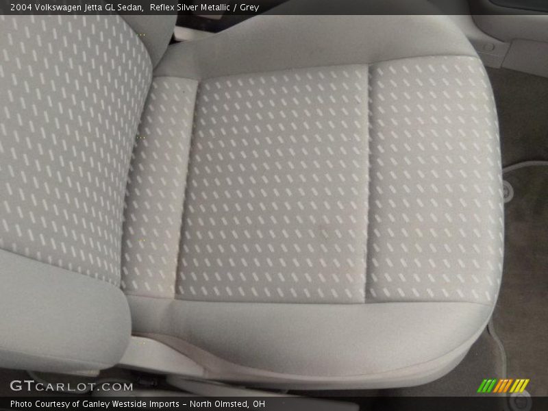 Reflex Silver Metallic / Grey 2004 Volkswagen Jetta GL Sedan