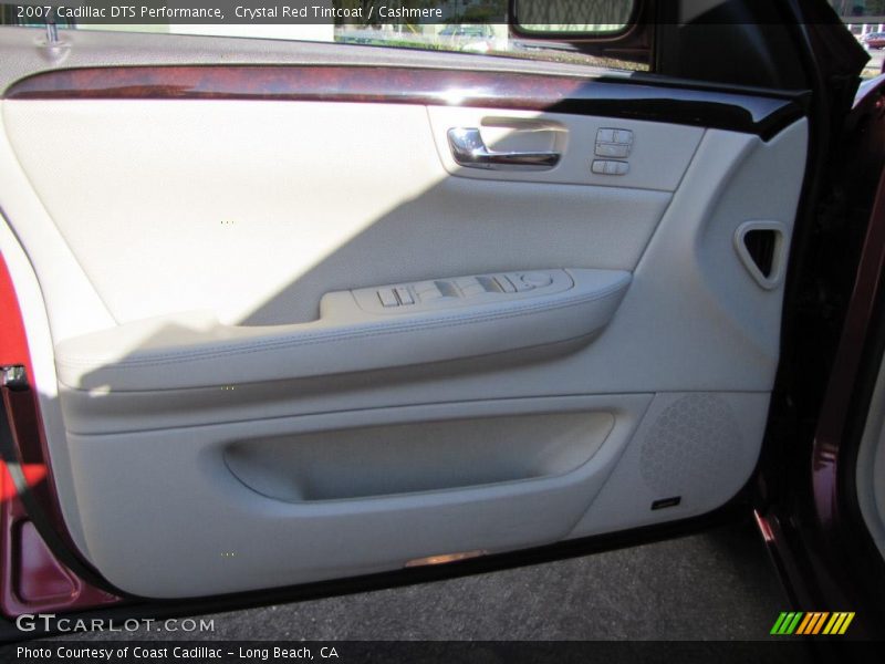 Crystal Red Tintcoat / Cashmere 2007 Cadillac DTS Performance
