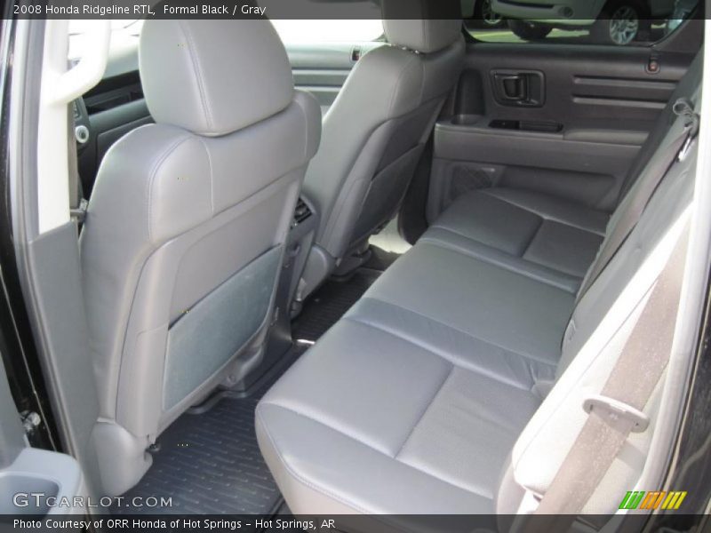Formal Black / Gray 2008 Honda Ridgeline RTL