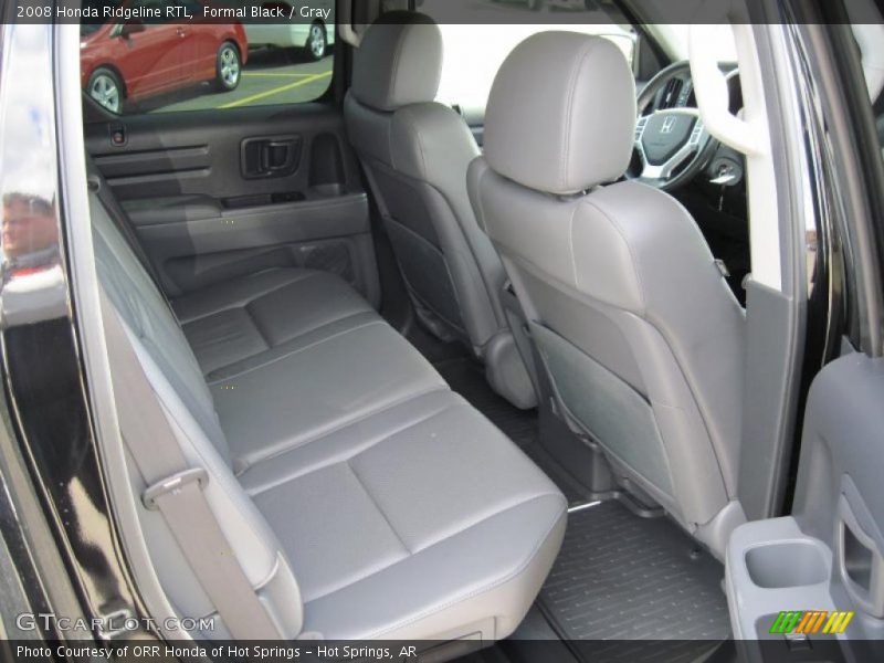 Formal Black / Gray 2008 Honda Ridgeline RTL