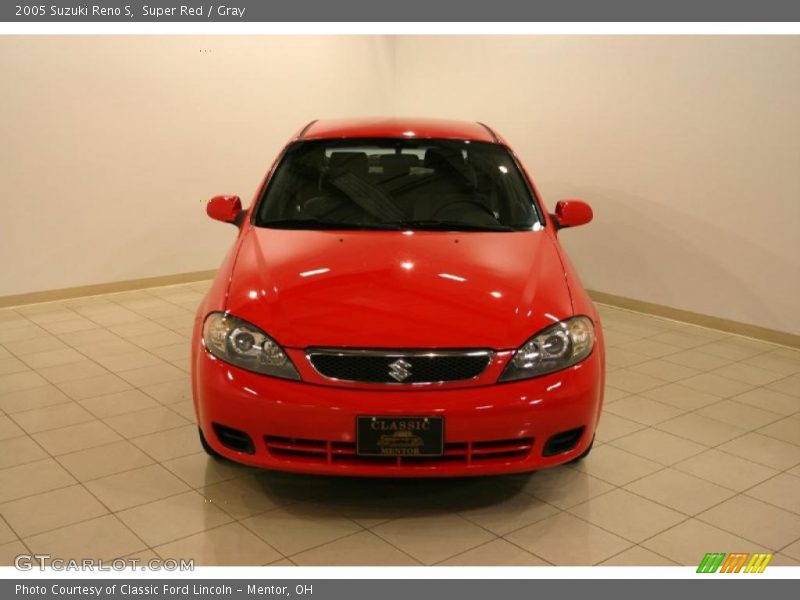 Super Red / Gray 2005 Suzuki Reno S