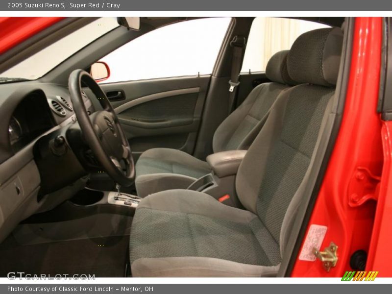 Super Red / Gray 2005 Suzuki Reno S