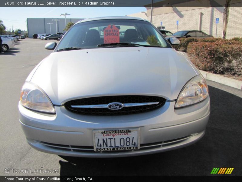 Silver Frost Metallic / Medium Graphite 2000 Ford Taurus SEL