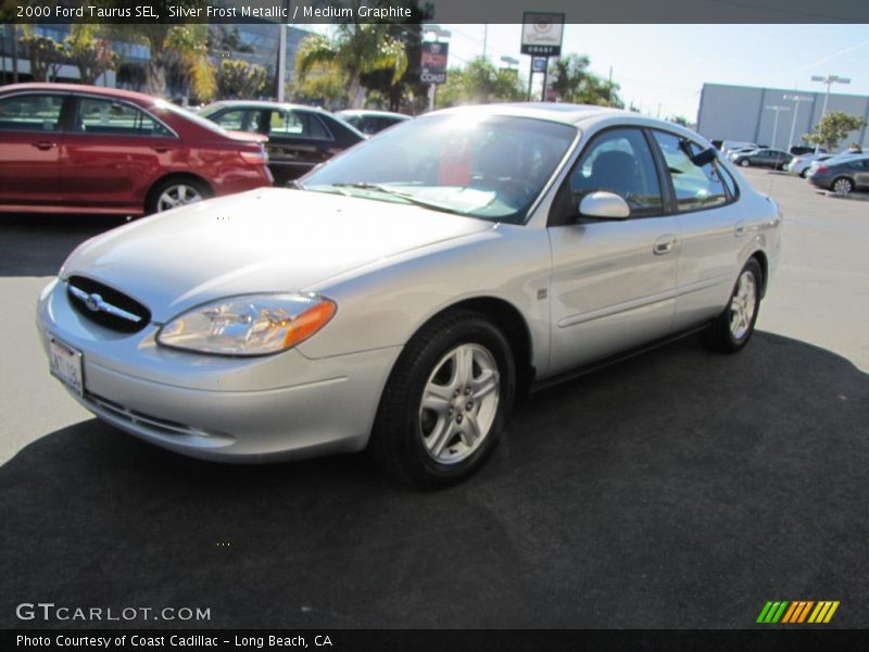 Silver Frost Metallic / Medium Graphite 2000 Ford Taurus SEL