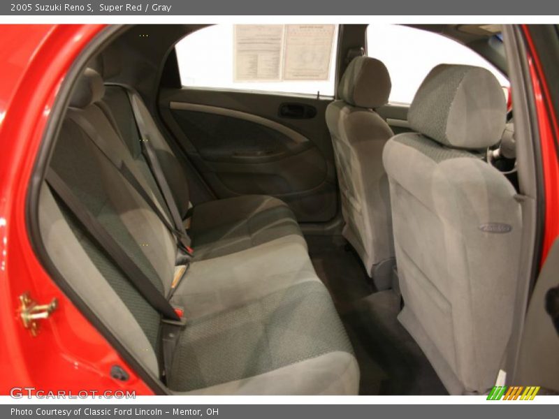 Super Red / Gray 2005 Suzuki Reno S