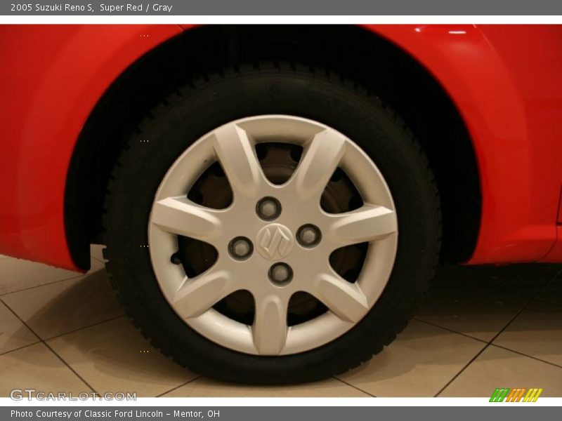 Super Red / Gray 2005 Suzuki Reno S