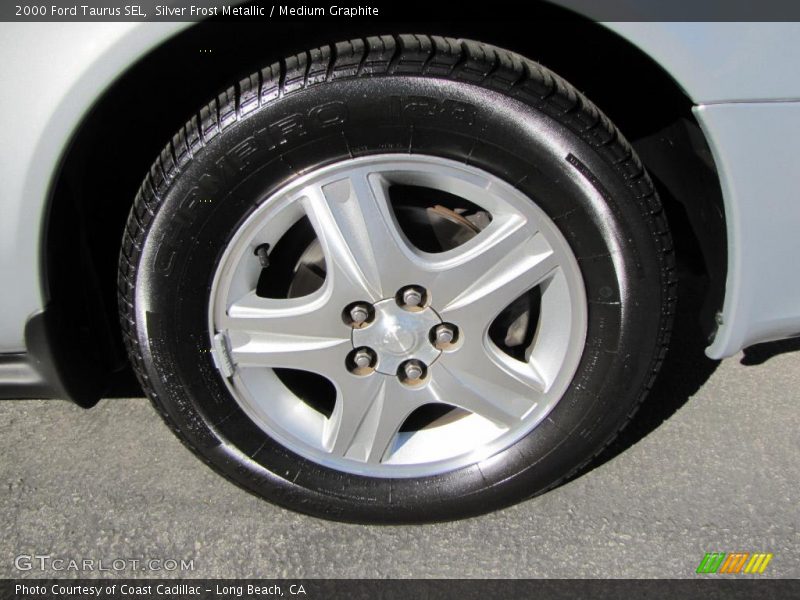 Silver Frost Metallic / Medium Graphite 2000 Ford Taurus SEL