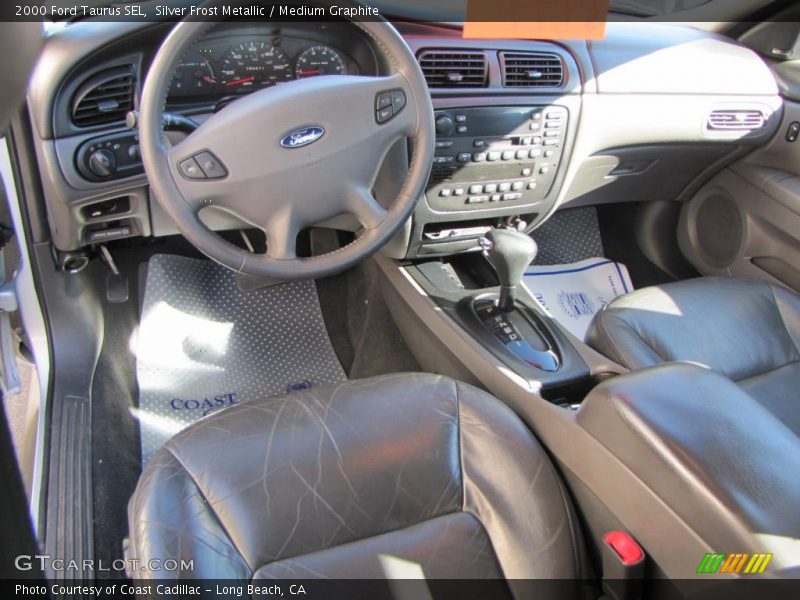 Silver Frost Metallic / Medium Graphite 2000 Ford Taurus SEL