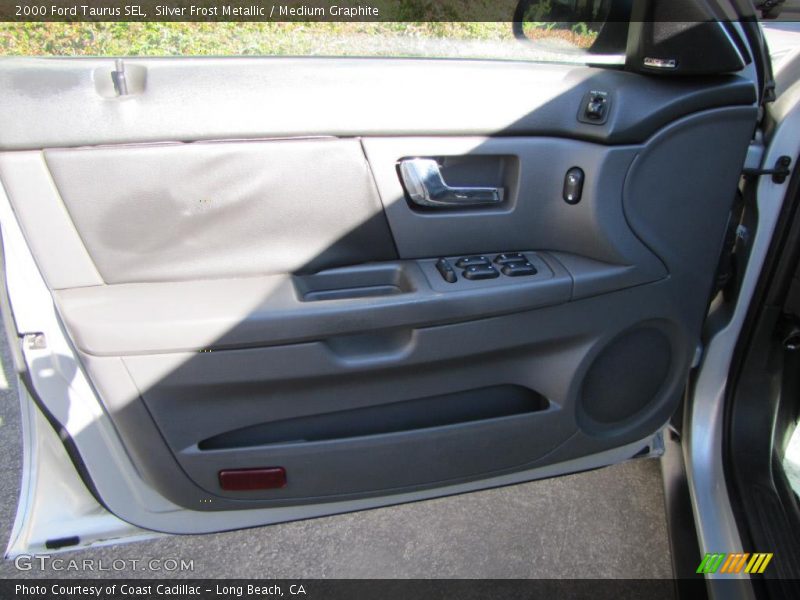 Silver Frost Metallic / Medium Graphite 2000 Ford Taurus SEL