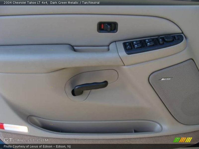 Dark Green Metallic / Tan/Neutral 2004 Chevrolet Tahoe LT 4x4
