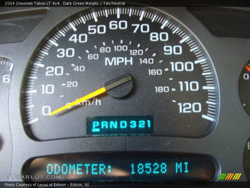 Dark Green Metallic / Tan/Neutral 2004 Chevrolet Tahoe LT 4x4