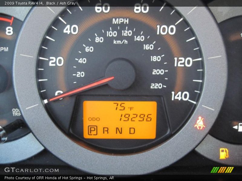 Black / Ash Gray 2009 Toyota RAV4 I4