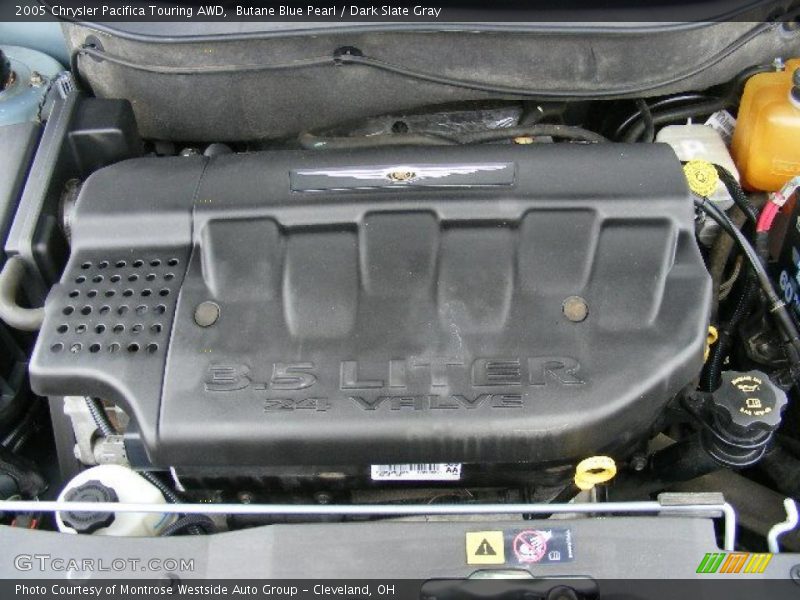 Butane Blue Pearl / Dark Slate Gray 2005 Chrysler Pacifica Touring AWD