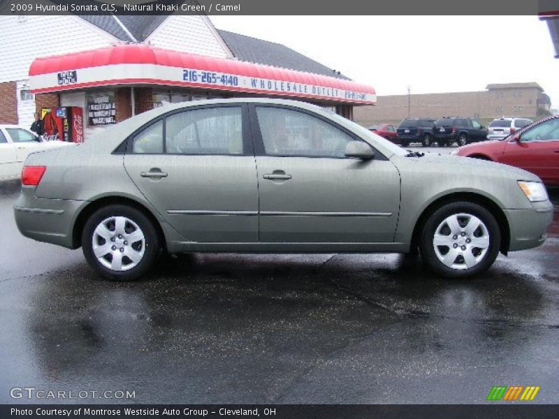 Natural Khaki Green / Camel 2009 Hyundai Sonata GLS