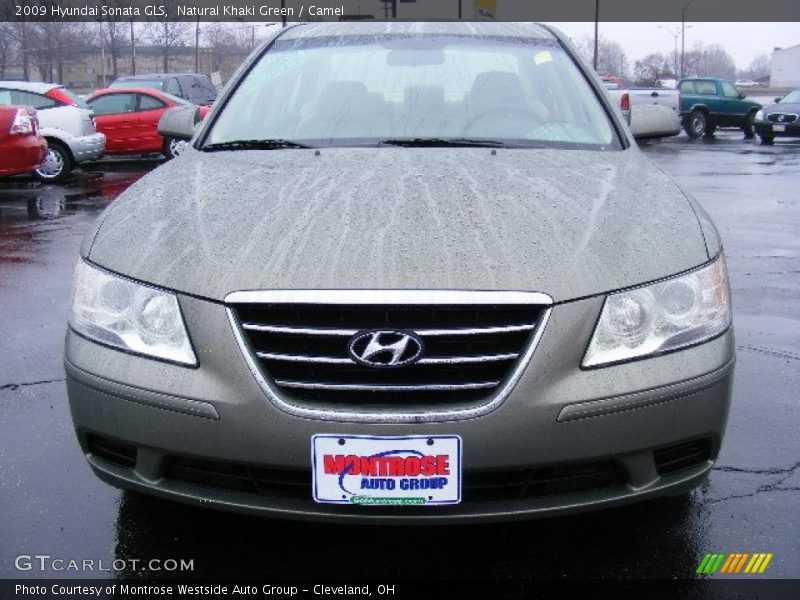 Natural Khaki Green / Camel 2009 Hyundai Sonata GLS