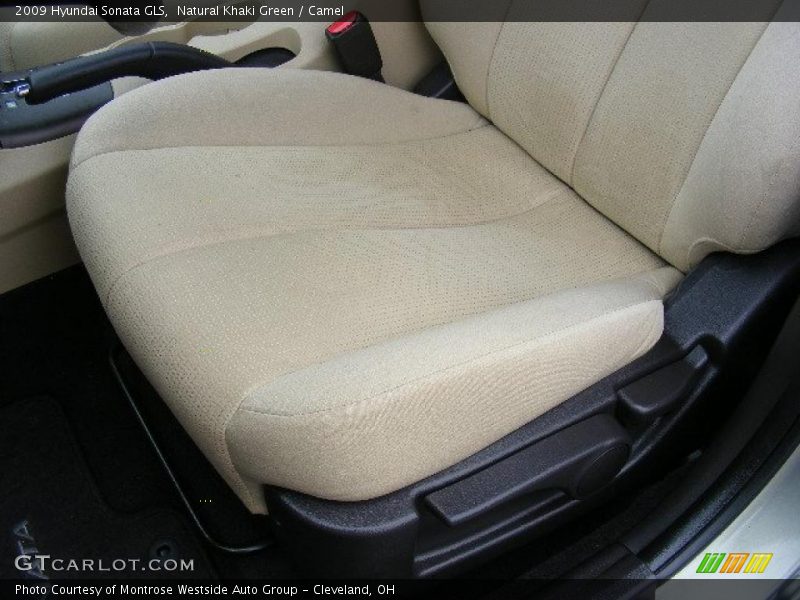 Natural Khaki Green / Camel 2009 Hyundai Sonata GLS