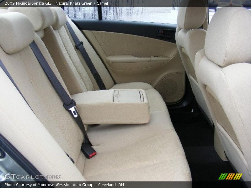 Natural Khaki Green / Camel 2009 Hyundai Sonata GLS