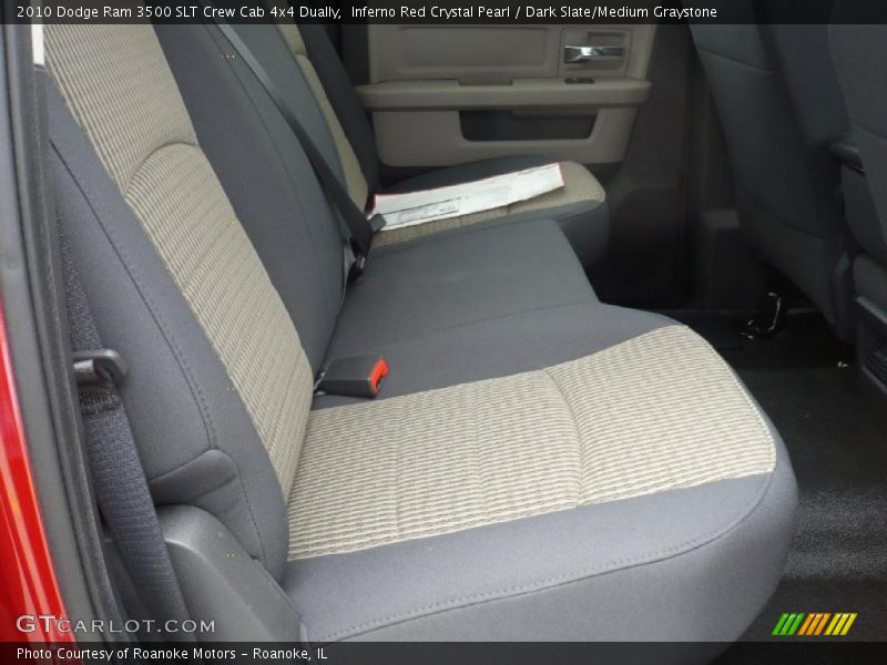 Inferno Red Crystal Pearl / Dark Slate/Medium Graystone 2010 Dodge Ram 3500 SLT Crew Cab 4x4 Dually