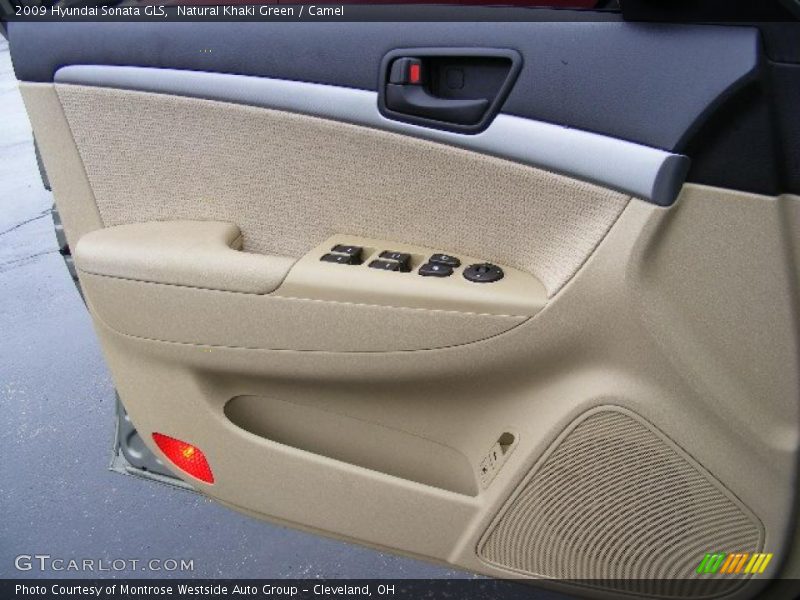Natural Khaki Green / Camel 2009 Hyundai Sonata GLS