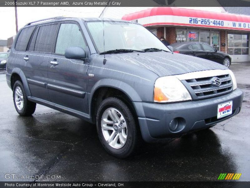 Azure Gray Metallic / Gray 2006 Suzuki XL7 7 Passenger AWD