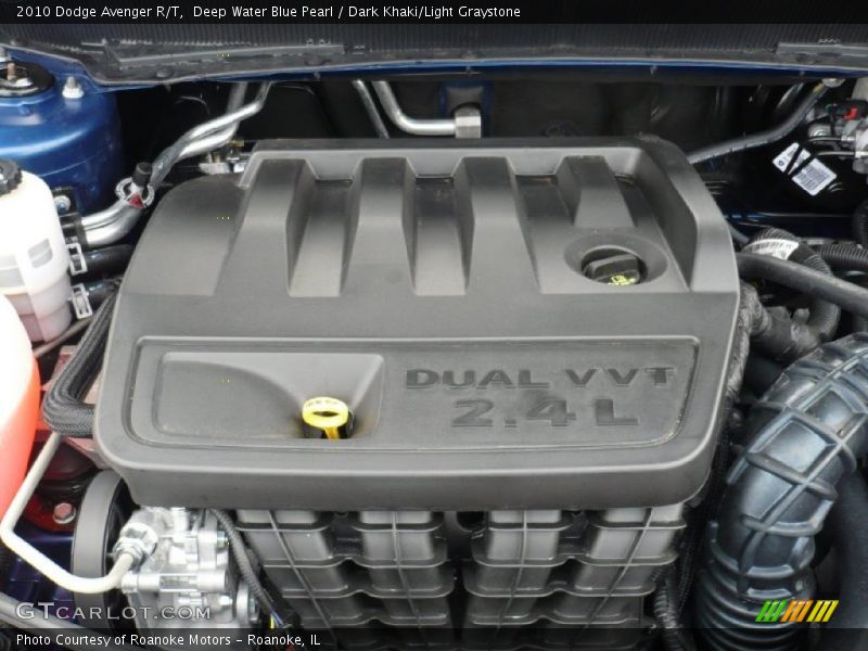 Deep Water Blue Pearl / Dark Khaki/Light Graystone 2010 Dodge Avenger R/T