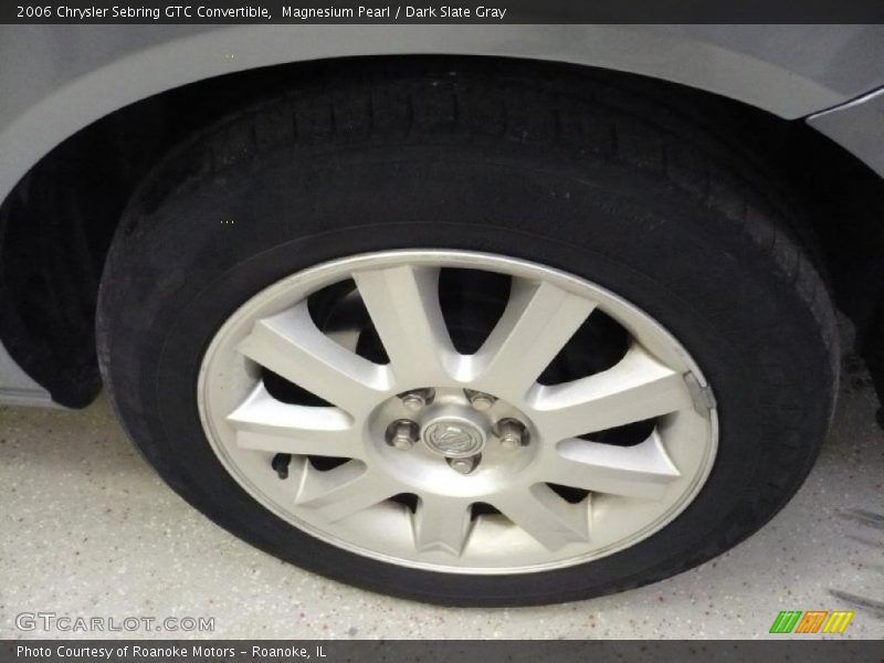 Magnesium Pearl / Dark Slate Gray 2006 Chrysler Sebring GTC Convertible