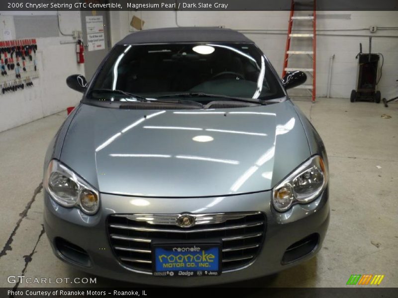 Magnesium Pearl / Dark Slate Gray 2006 Chrysler Sebring GTC Convertible