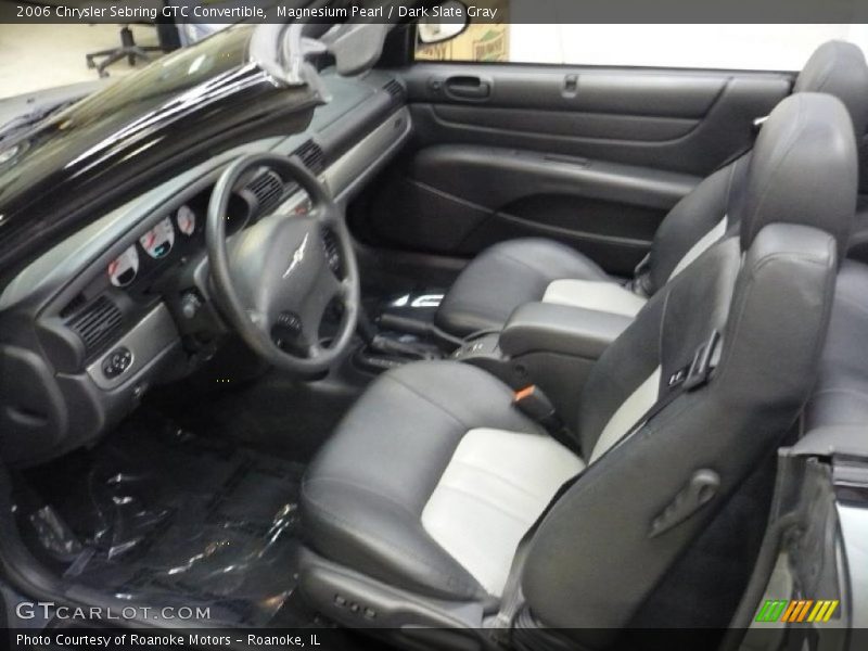 Magnesium Pearl / Dark Slate Gray 2006 Chrysler Sebring GTC Convertible