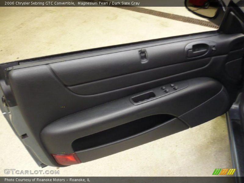 Magnesium Pearl / Dark Slate Gray 2006 Chrysler Sebring GTC Convertible