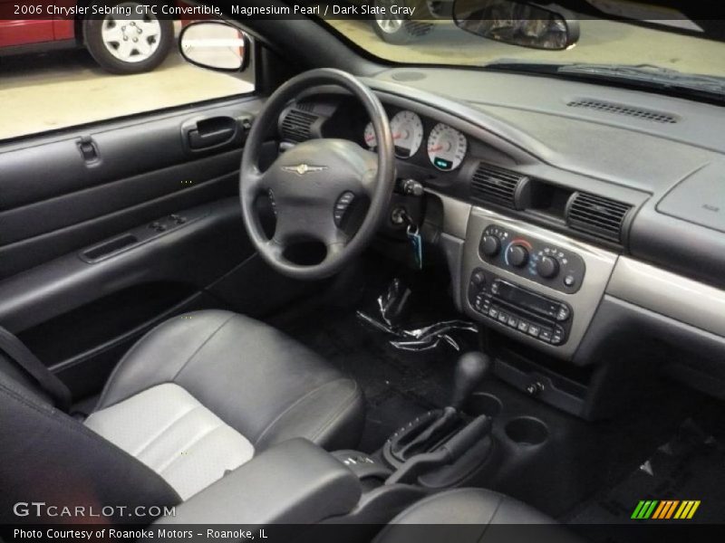 Magnesium Pearl / Dark Slate Gray 2006 Chrysler Sebring GTC Convertible