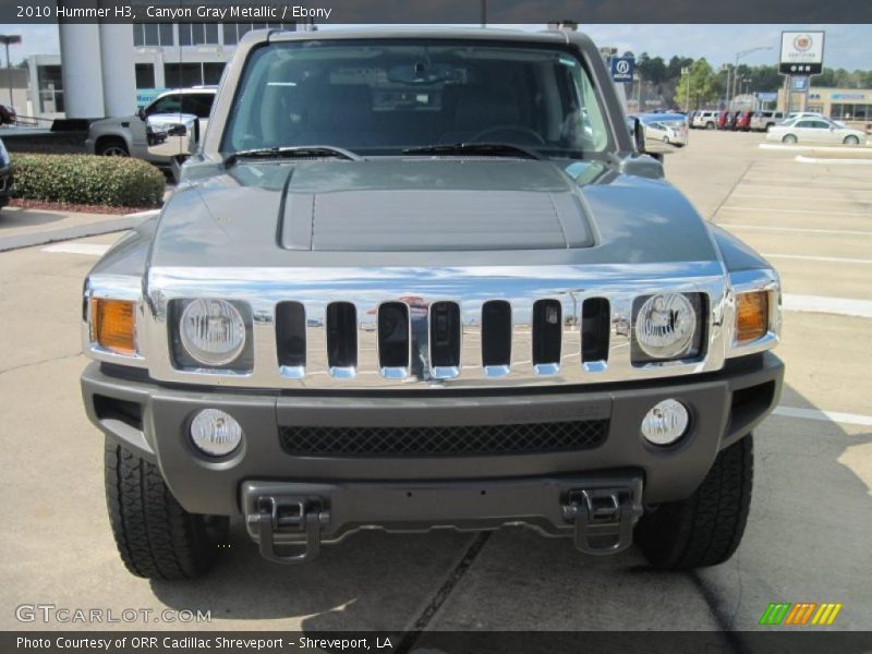 Canyon Gray Metallic / Ebony 2010 Hummer H3