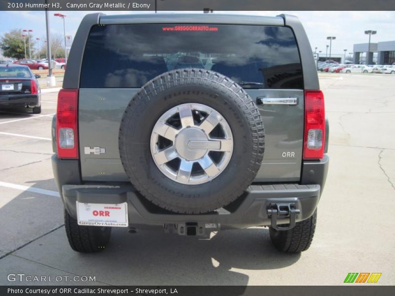 Canyon Gray Metallic / Ebony 2010 Hummer H3