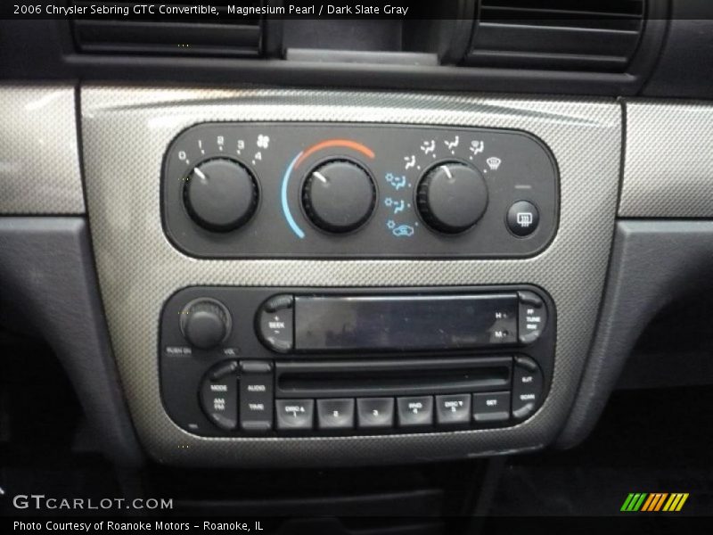 Magnesium Pearl / Dark Slate Gray 2006 Chrysler Sebring GTC Convertible