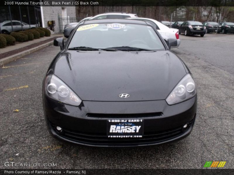 Black Pearl / GS Black Cloth 2008 Hyundai Tiburon GS