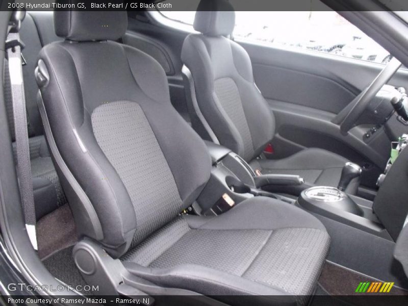 Black Pearl / GS Black Cloth 2008 Hyundai Tiburon GS