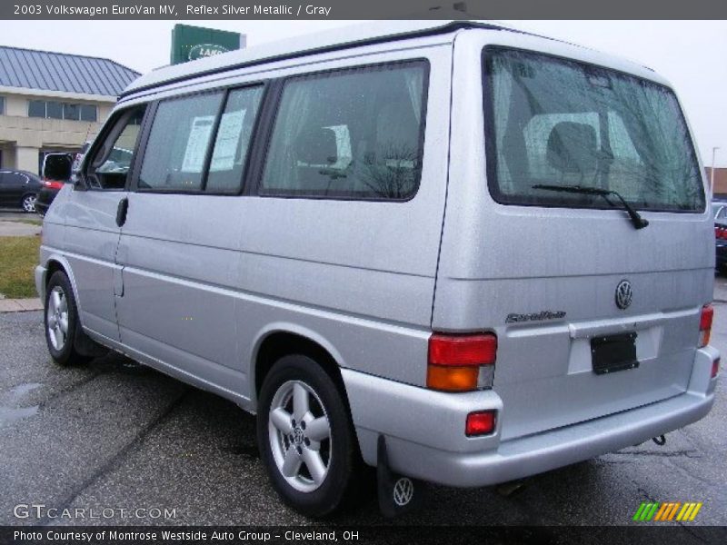 Reflex Silver Metallic / Gray 2003 Volkswagen EuroVan MV