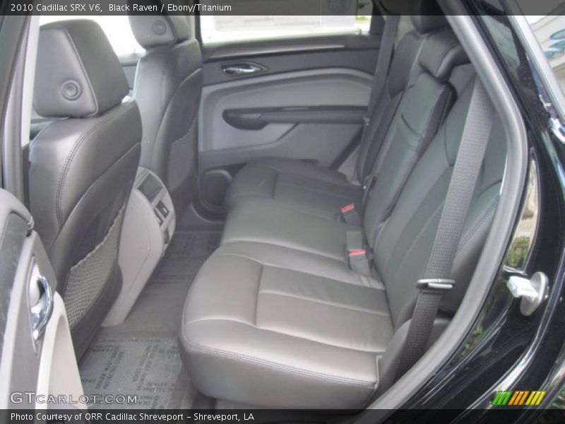 Black Raven / Ebony/Titanium 2010 Cadillac SRX V6