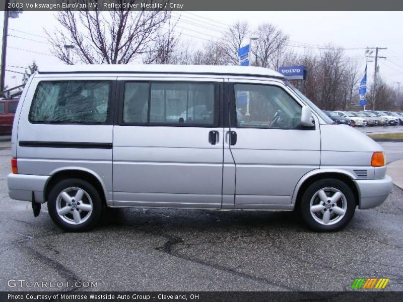 Reflex Silver Metallic / Gray 2003 Volkswagen EuroVan MV