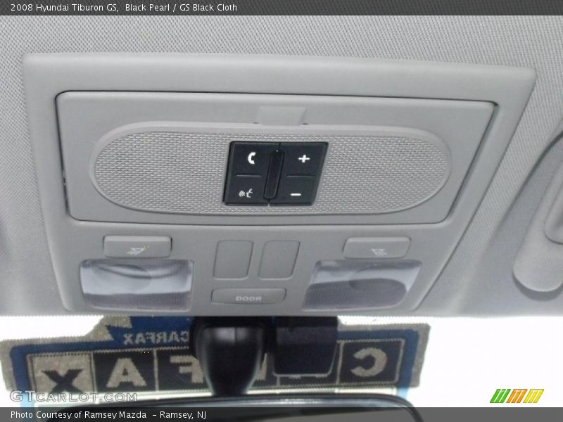 Black Pearl / GS Black Cloth 2008 Hyundai Tiburon GS