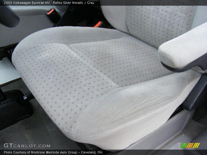 Reflex Silver Metallic / Gray 2003 Volkswagen EuroVan MV