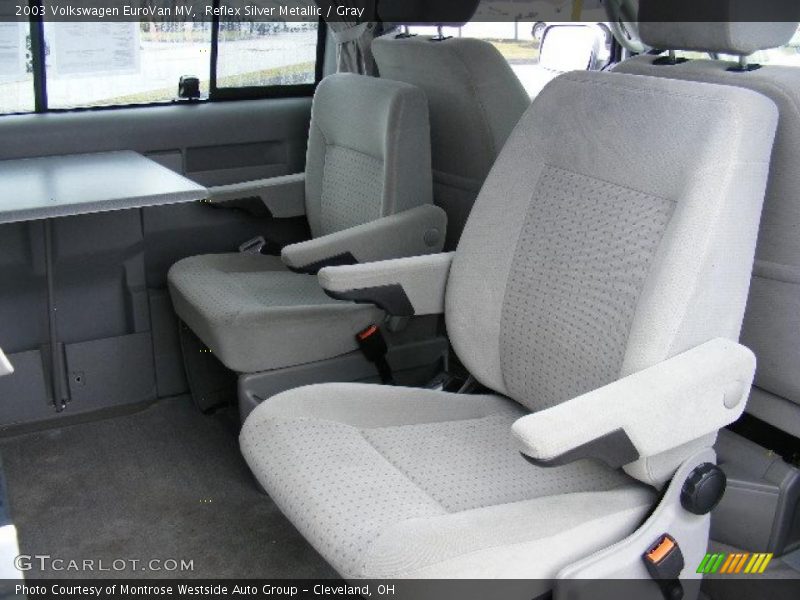 Reflex Silver Metallic / Gray 2003 Volkswagen EuroVan MV