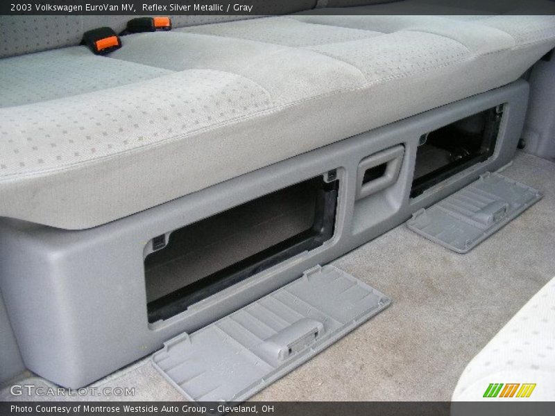 Reflex Silver Metallic / Gray 2003 Volkswagen EuroVan MV