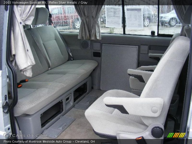 Reflex Silver Metallic / Gray 2003 Volkswagen EuroVan MV
