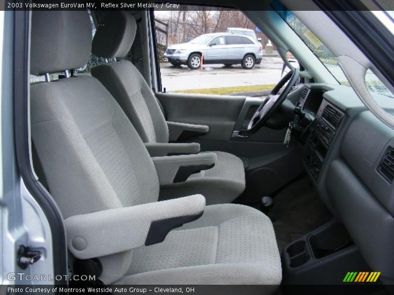 Reflex Silver Metallic / Gray 2003 Volkswagen EuroVan MV