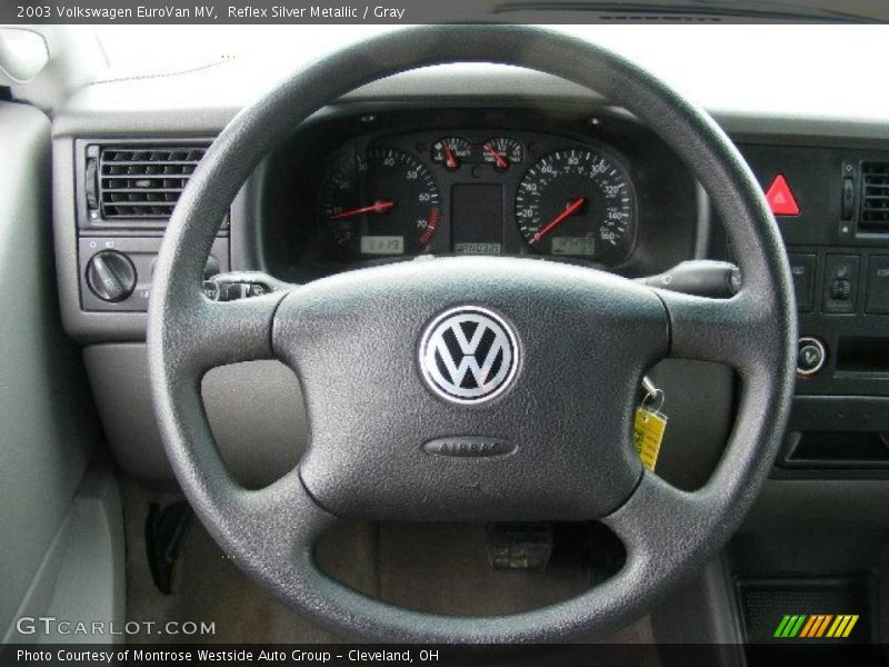 Reflex Silver Metallic / Gray 2003 Volkswagen EuroVan MV