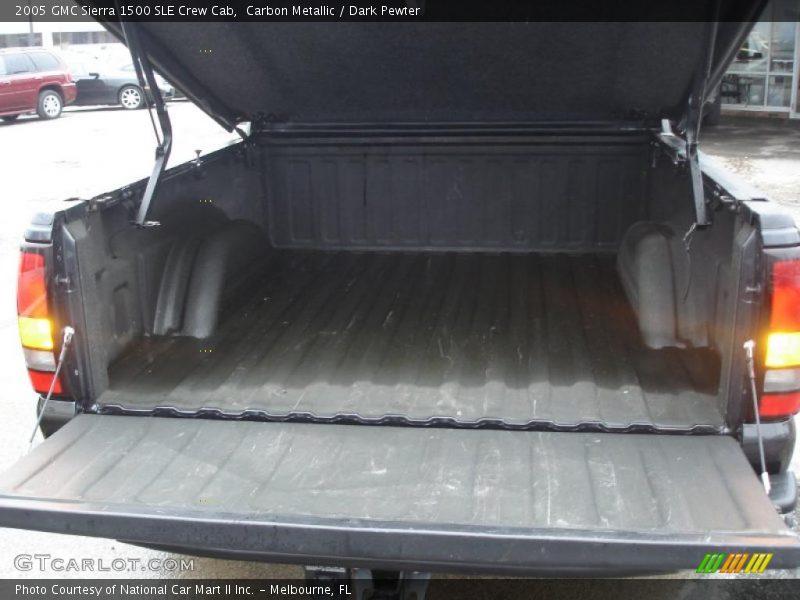 Carbon Metallic / Dark Pewter 2005 GMC Sierra 1500 SLE Crew Cab