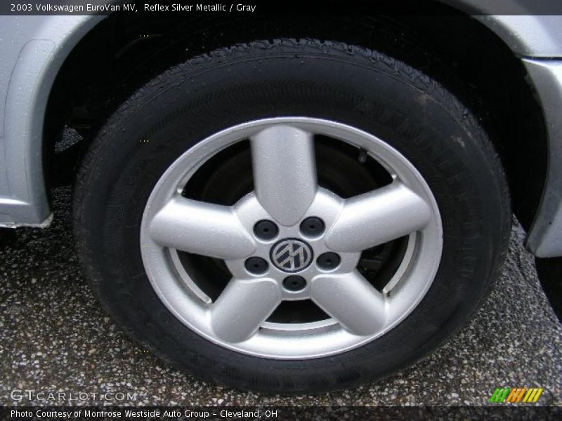 Reflex Silver Metallic / Gray 2003 Volkswagen EuroVan MV