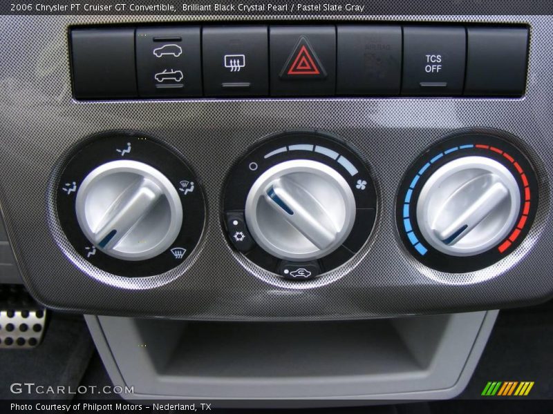 Controls of 2006 PT Cruiser GT Convertible