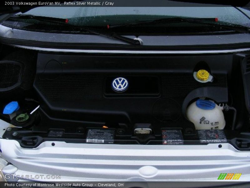Reflex Silver Metallic / Gray 2003 Volkswagen EuroVan MV